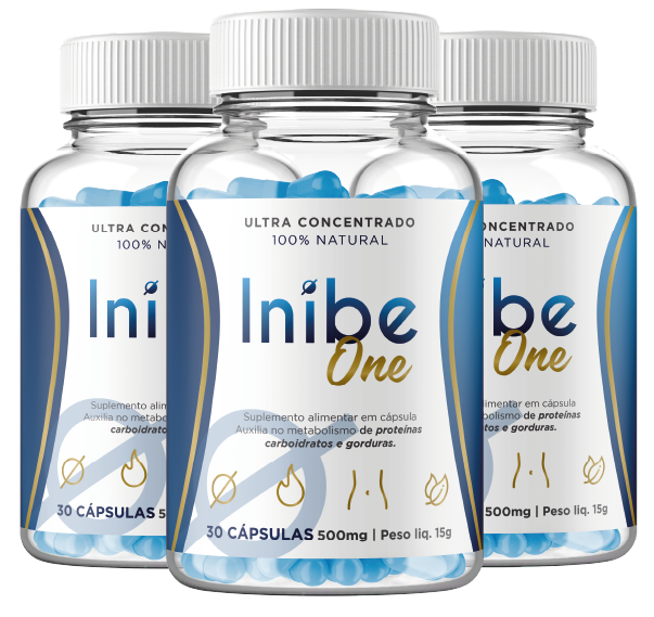 Inibe One 3 potes — Tratamento Ideal